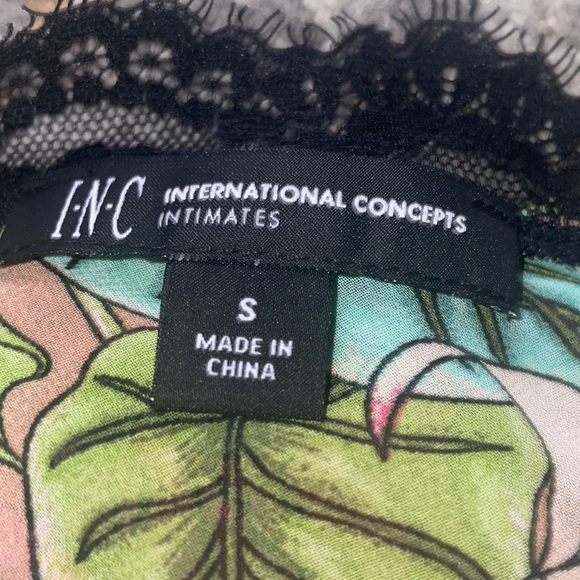 🟢 INC Tropical Jungle leopard bodysuit size Small - Picture 7 of 8